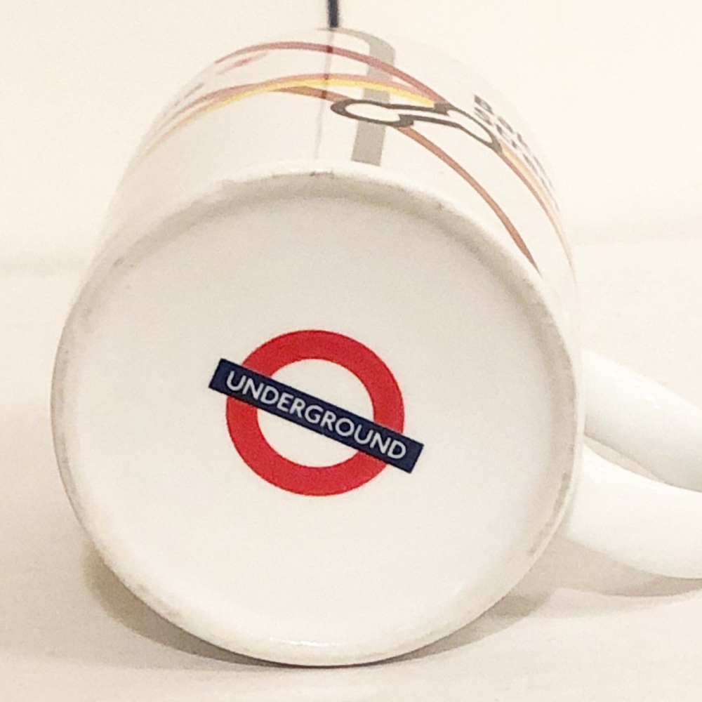 London underground subway tube map coffee mug. EUC - Picture 9 of 9